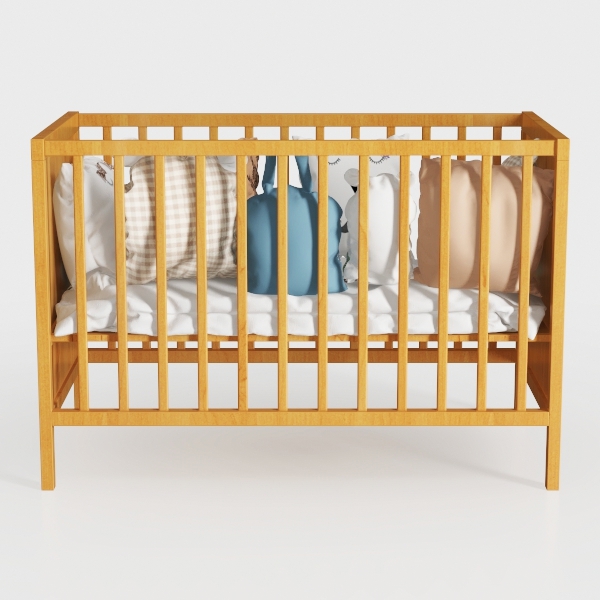 Teddi Drift.wood 4-in-1 Convertible Mini Crib