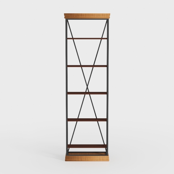 Fencer Wire 5 Tier Free Standing Shelf, 24 Inch