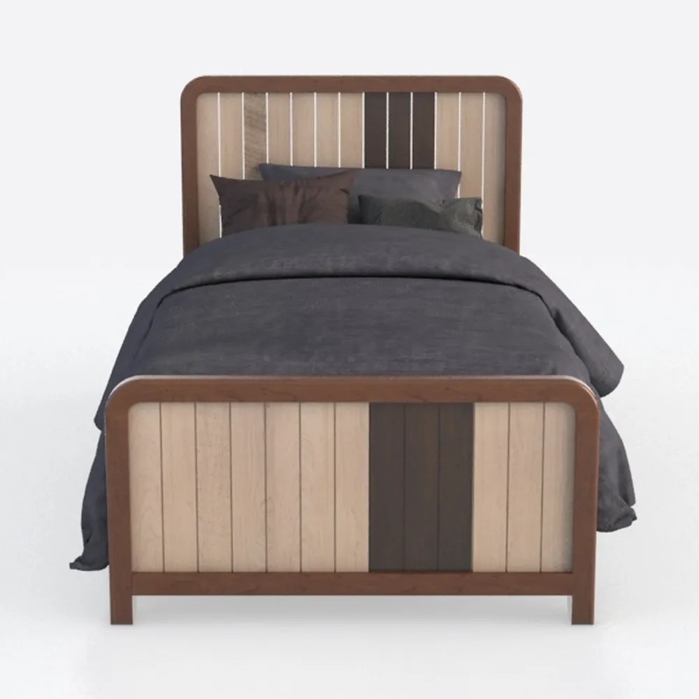 Global Furniture USA Kate Grey Full Bed