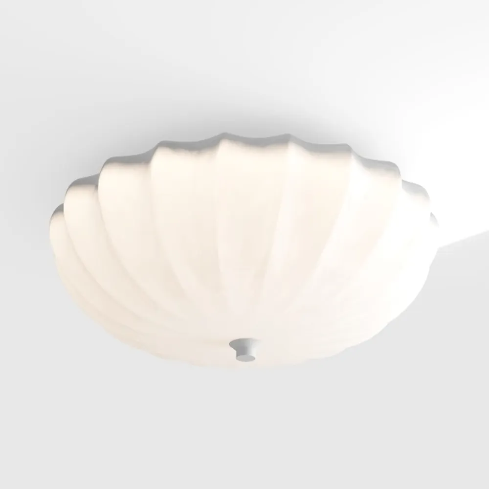 KCO Lighting Modern Silk Flush Mount Ceiling Light