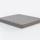 Minimalist Fabric Quilted Mattress 3D Model Right 45 Degree View