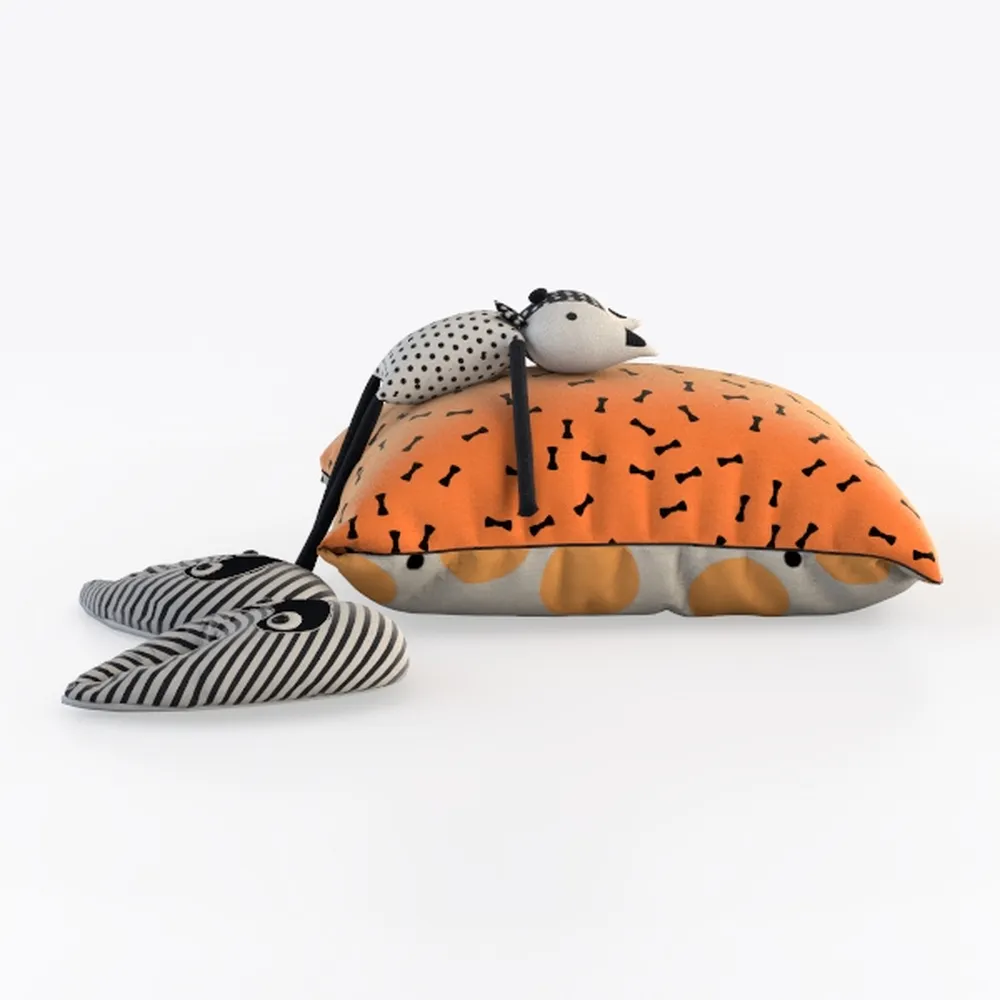 Light Grey Faux Wool Chevron Throw Pillow Cover