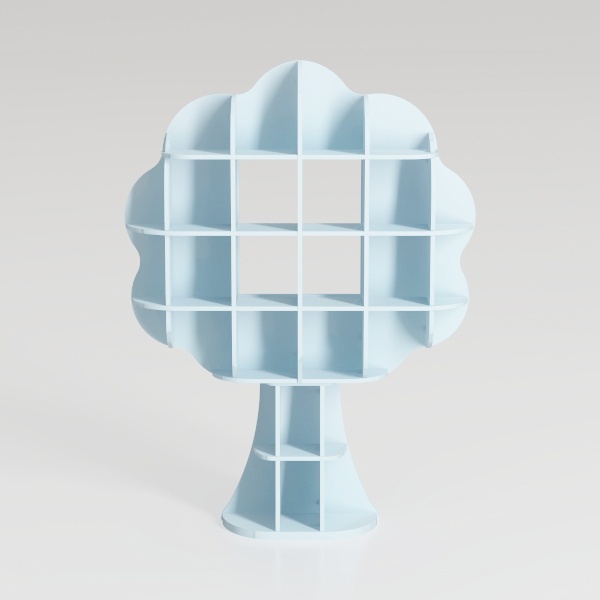 Monläurd® 100% Birch Tree Bookshelf for Kids