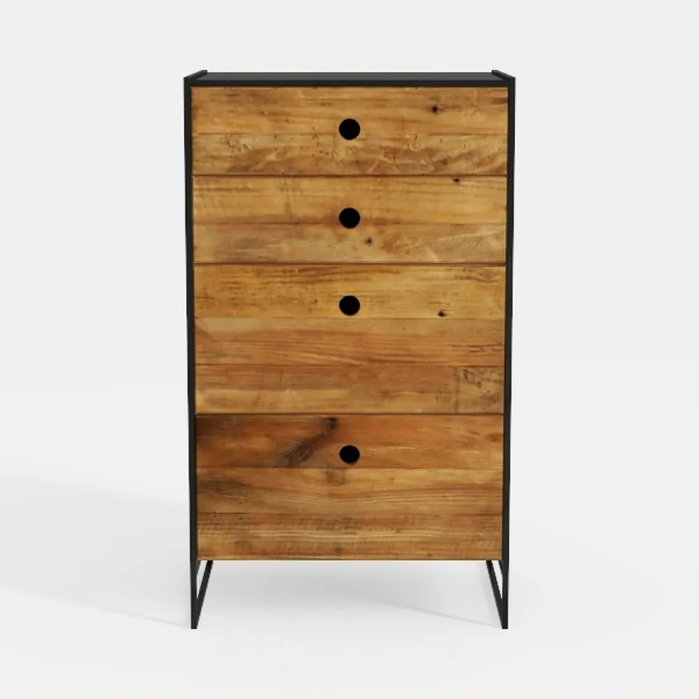 Vertical Dresser Storage Tower - Sturdy Steel