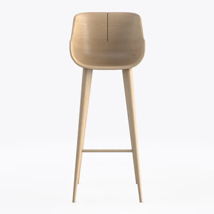 29 in. Bali Swivel Stool in Natural