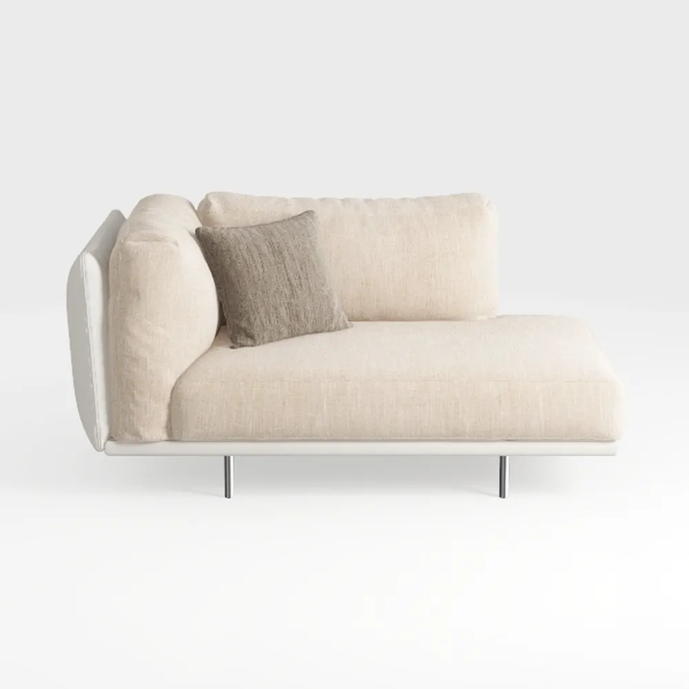 Acanva Convertible Modular Sectional Sofa, Mid-Cen