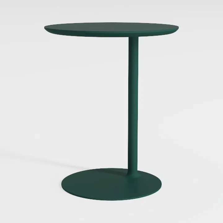 Modern C-Shaped Round Side Table for Living Room