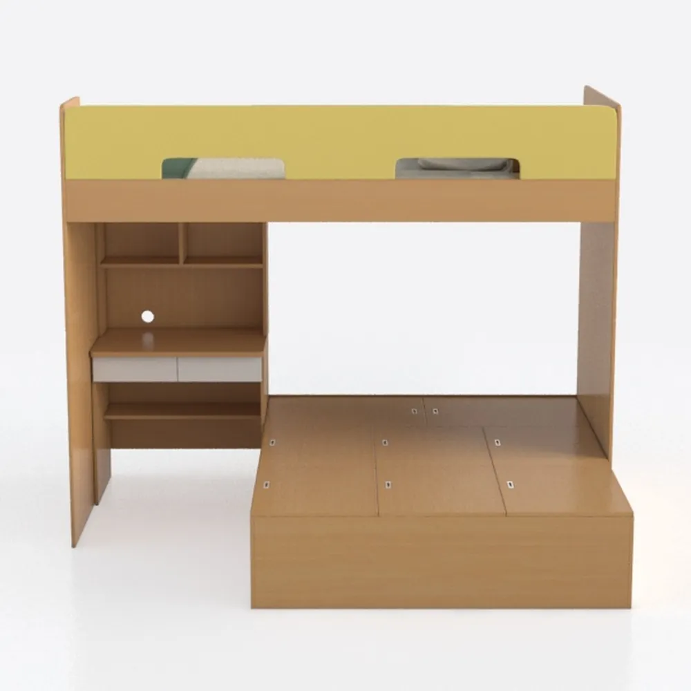 Pemberly Row Transitional Twin-Over-Twin Solid Woo