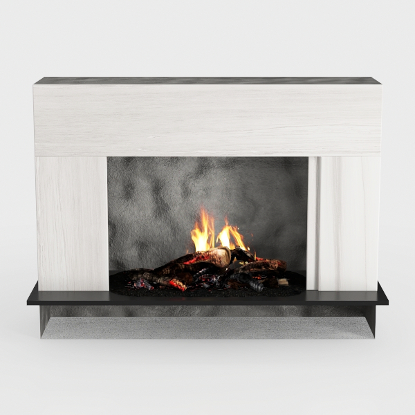 Italian Minimalism-firplace 2