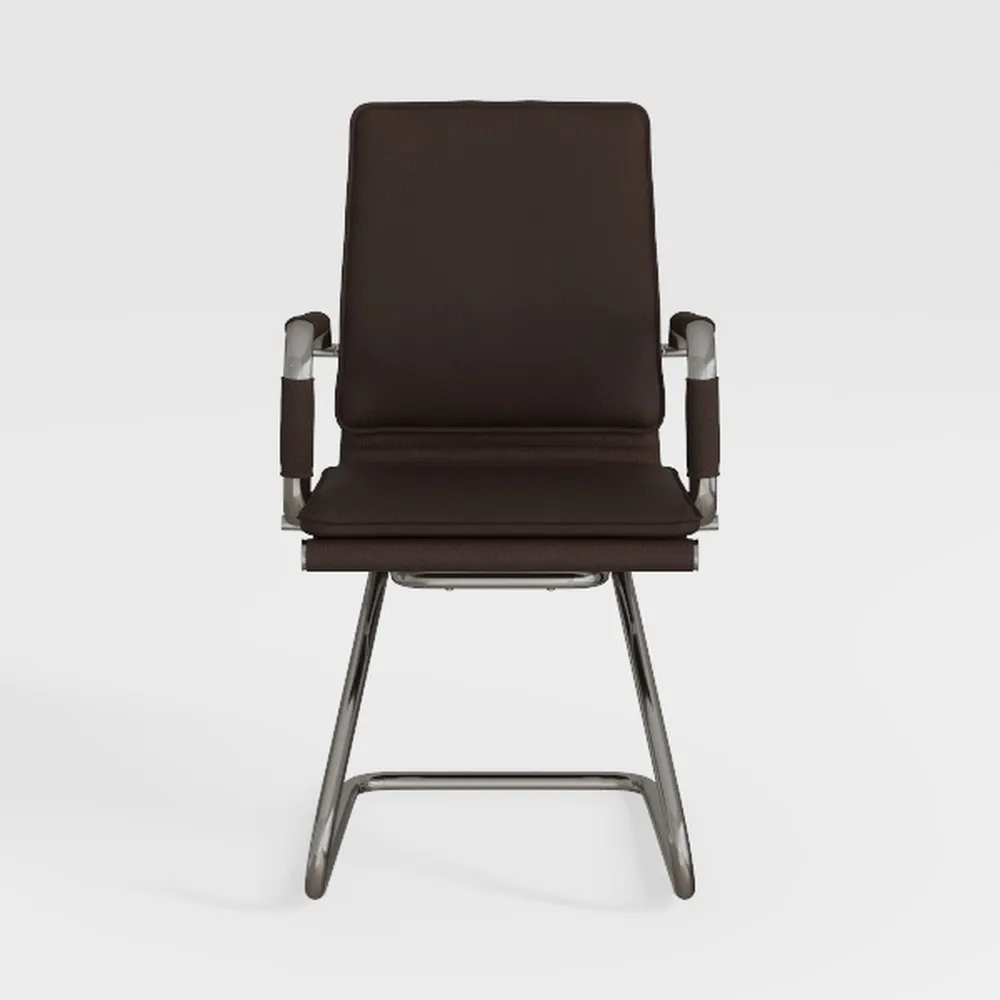 Ergonomic Executive Office Chair with Fixed Armres