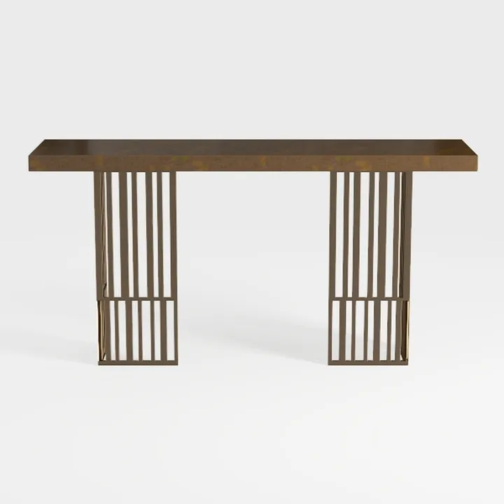 71" Large Dining Table for 6-8,Modern Rectangle Ki