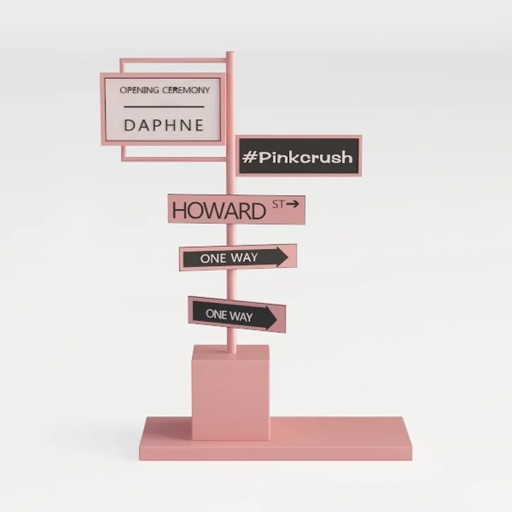 guide sign-Booth Display 