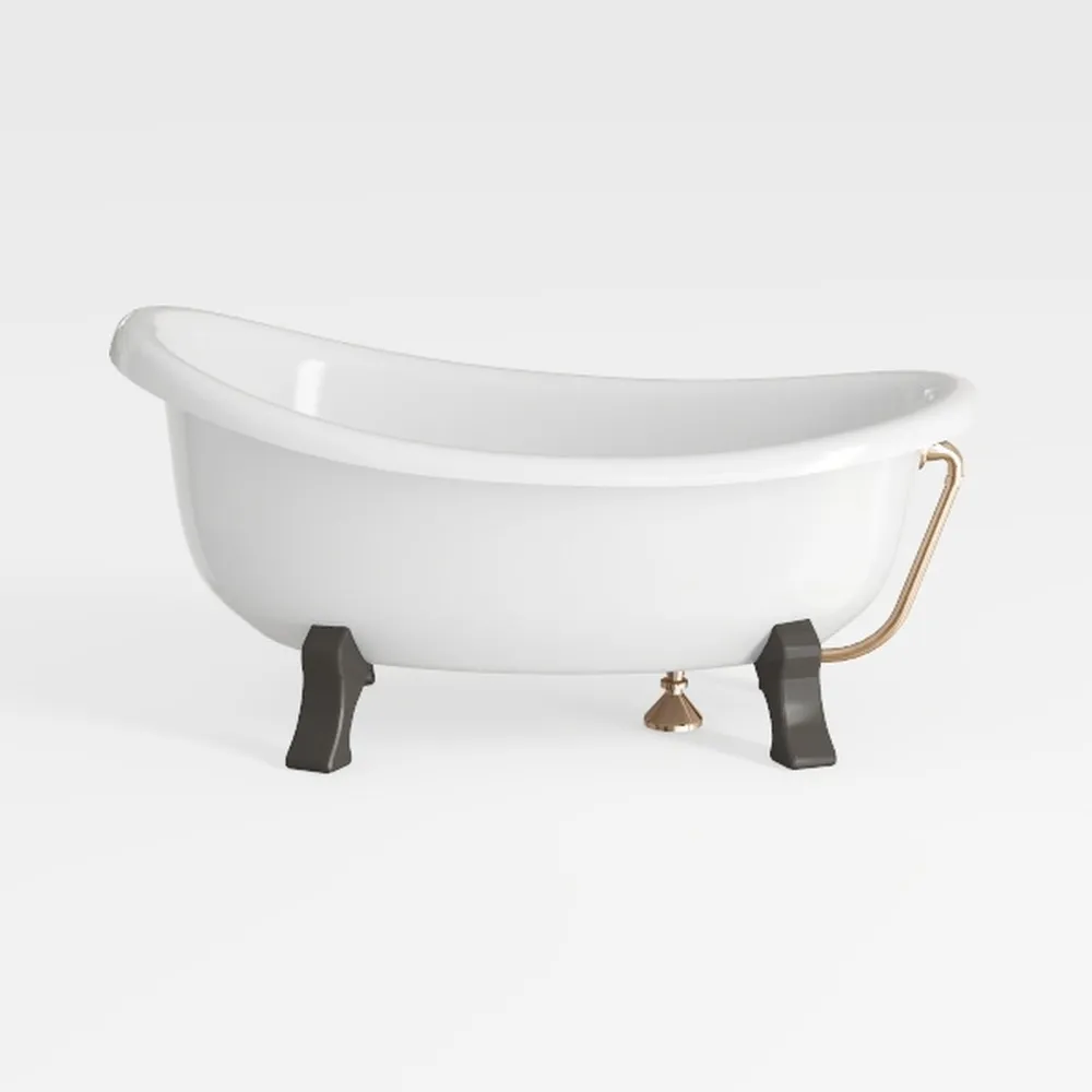 Kingston Brass KCT7D663013C5 Aqua Eden Tub with 