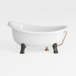 Kingston Brass KCT7D663013C5 Aqua Eden Tub with 