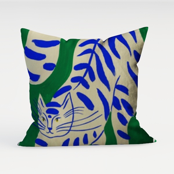 Hexagram Teal Pillow Covers 18x18 Set of 4