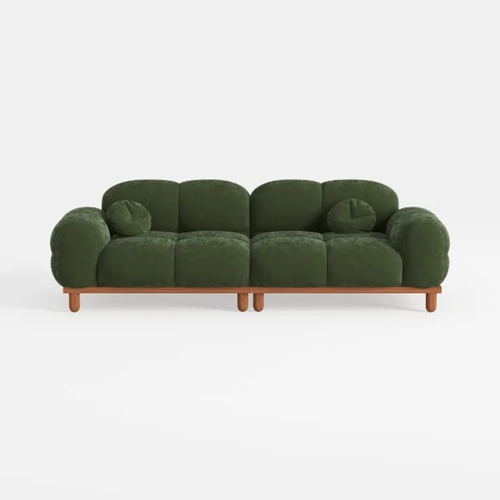 110.25x67'' Modern Upholstered L-Shape Sectional S