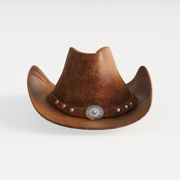 cow boy hat-premium quality