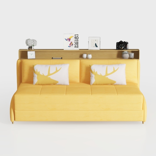 multi-seat sofa-Lemon Drop