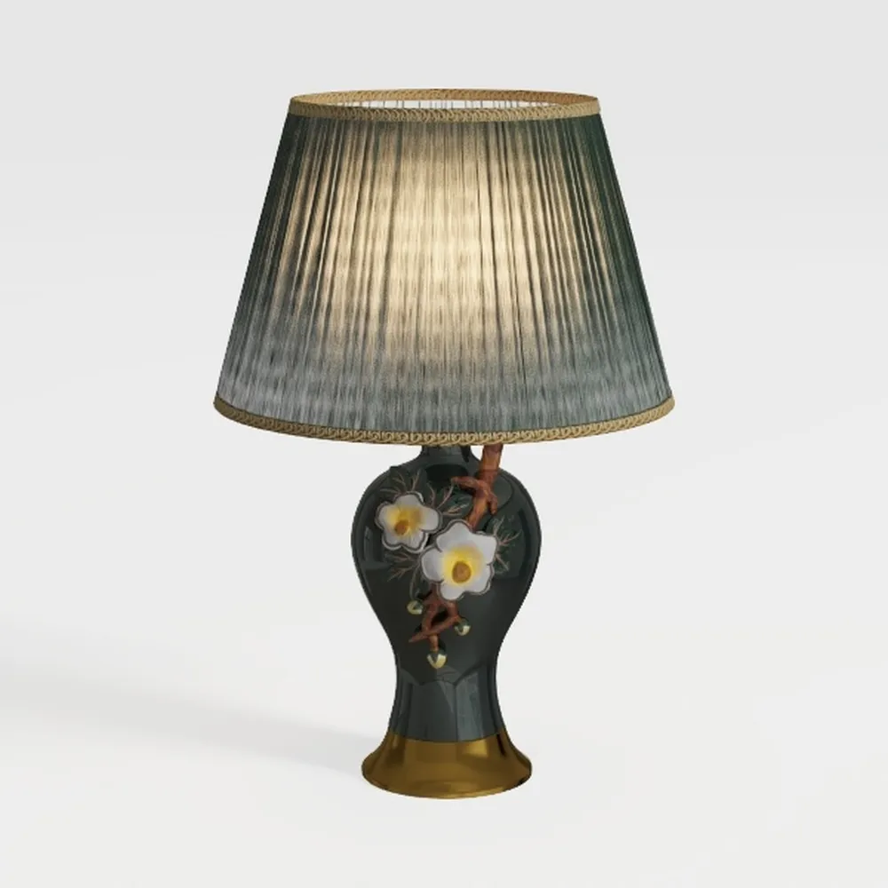 OUFULA Crystal Table Lamps Desk Lights Luxury