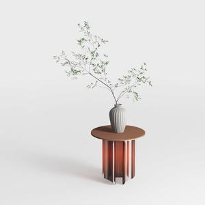 Contemporary Tropical-side table
