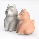 toy-Dog Person Left 45 Degree View