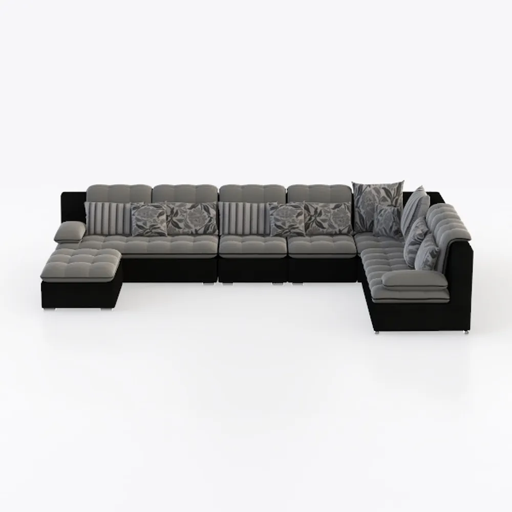 HONBAY Modular Sectional Sofa with Reversible Chai