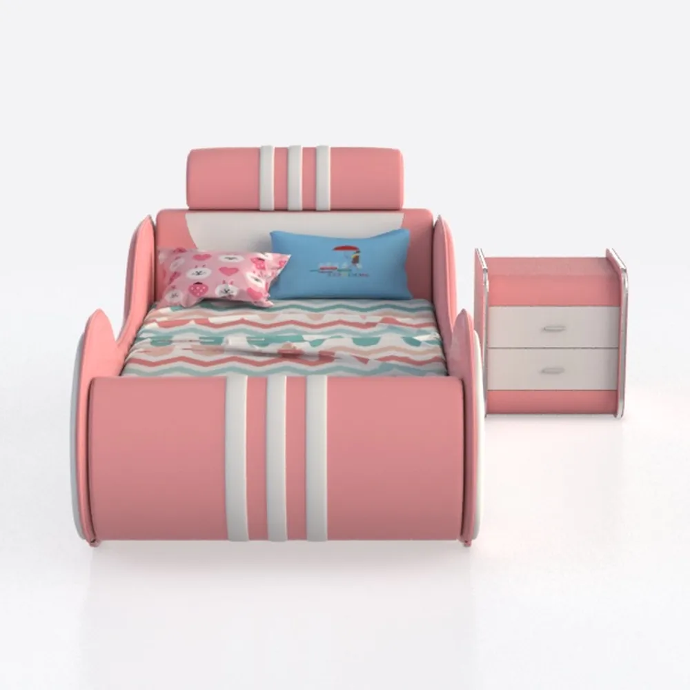 Canterbury 3-Piece Pink and Silver Full Bedroom Se