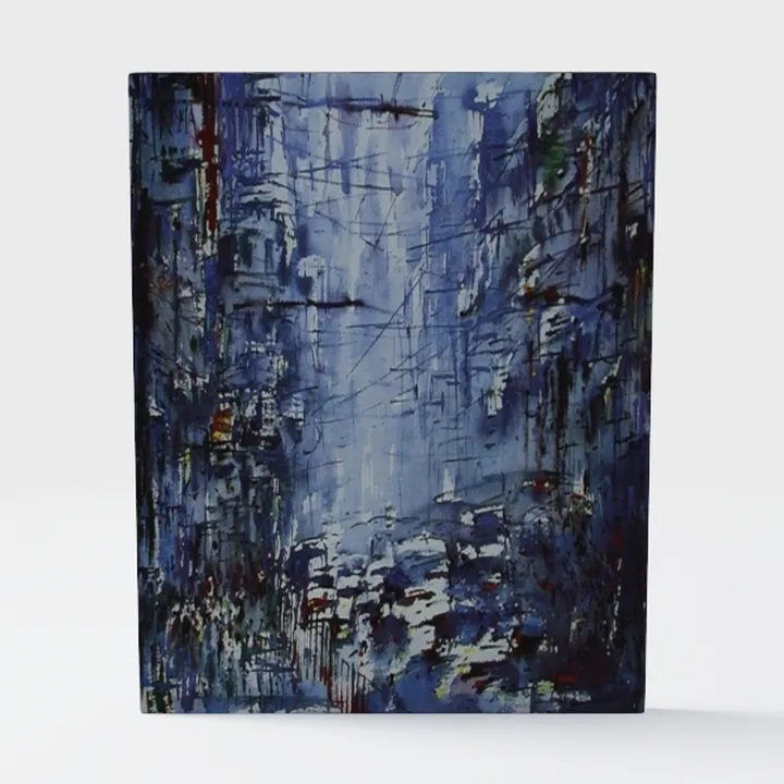 Wieco Art Canvas Wall Art Irises by Claude Monet