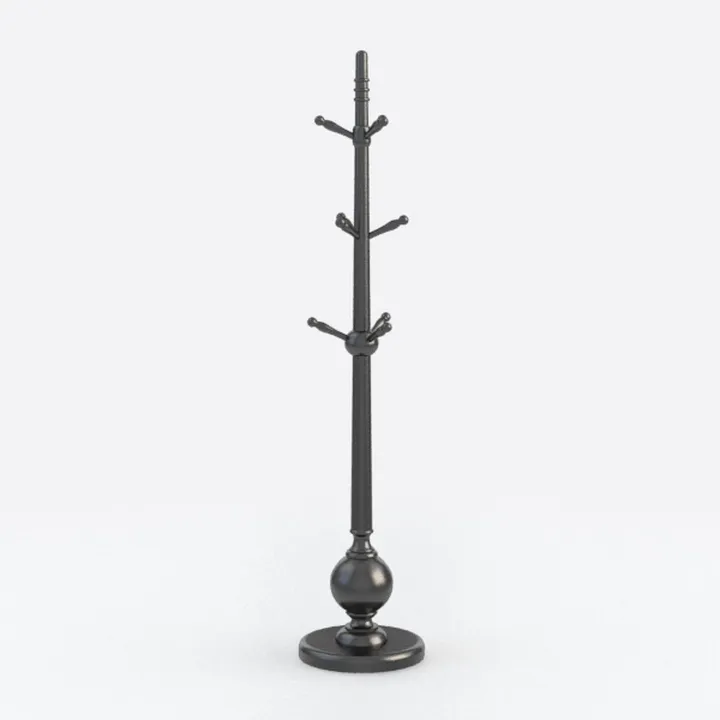 Tangkula Wooden Tree Coat Rack Freestanding