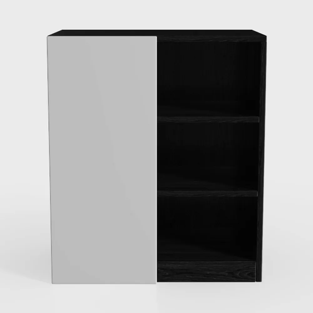 LOKO 2-Door Storage Cabinet, Modern Floor Cabinet