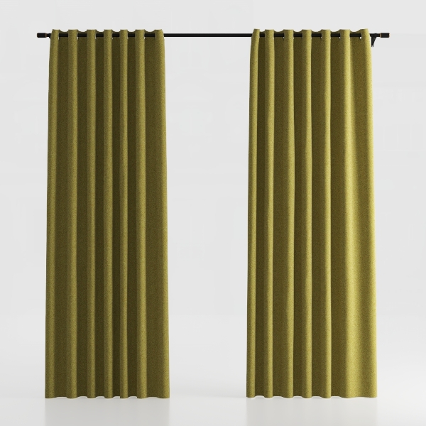 Topfinel Olive Green Velvet Curtains 84 Inches 