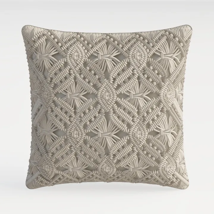 Boho Pillow Covers 18x18 Set of 2 Vintage Sage