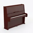 Musical Instrument 386 Left 45 Degree View