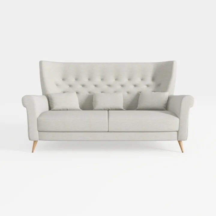 67" Mid Century Modern Loveseat Sofa, 2-Seater Vel
