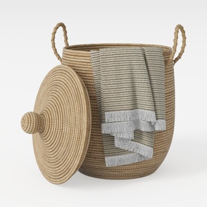 storage basket-Complete Japandi Interior