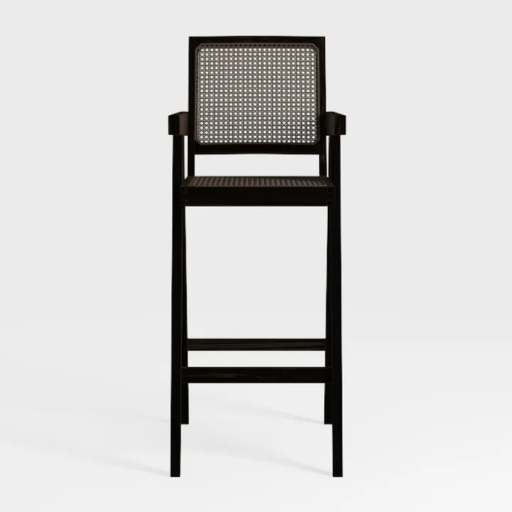 Outdoor Bar Stools Set of 2, 26 Inch All Weather