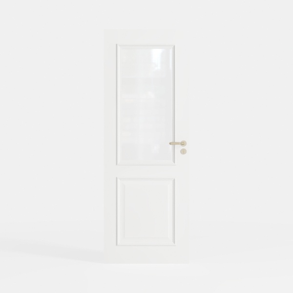 18 x 80 Solid Core Slab Doors, Interior French 