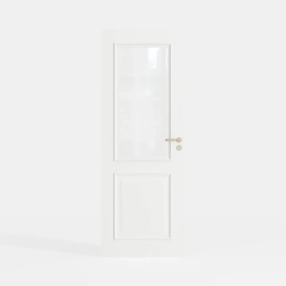 18 x 80 Solid Core Slab Doors, Interior French 