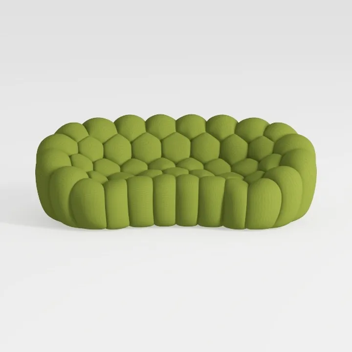 79" Bubble Sofa, Modern Loveseat Sofa,2 Seater