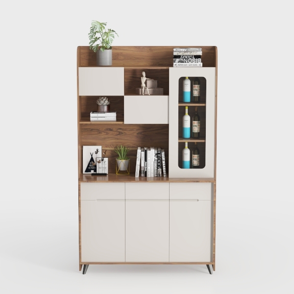 Side Board, Kitchen Buffet Storage Cabinet, Modern