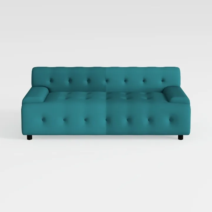 Elegant 3-Seat Upholstered Sofa for Comfortable