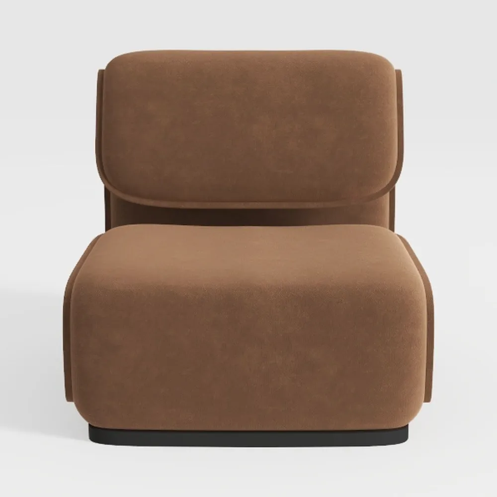 Fabric Accent Chair, Upholstered Armchair with