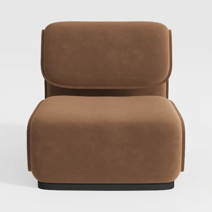 Fabric Accent Chair, Upholstered Armchair with 