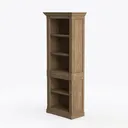 Hekman Wellington Estates Office Executive Left Left 45 Degree View