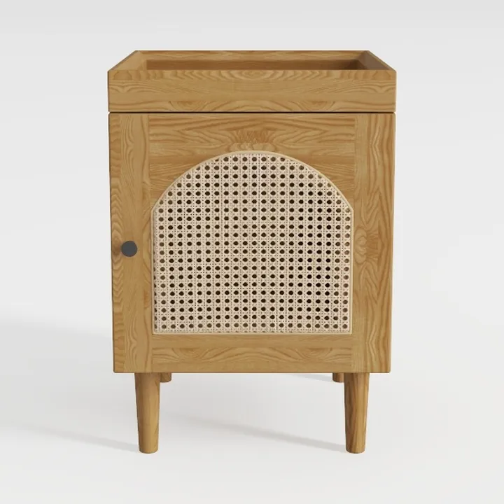 Bedside Table Bedroom Furniture Storage Bedside