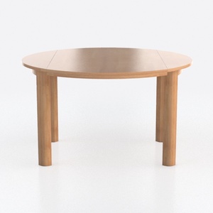 Jeffrey Brown Wood Dining Table