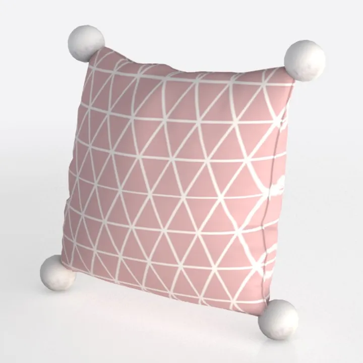 Outdoor Waterproof Pillow Covers for Patio Pink