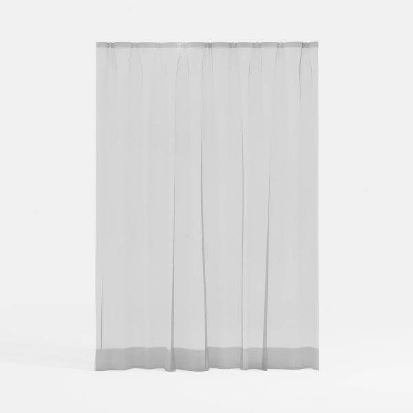 N&Y HOME Waffle Weave Shower Curtain with Snap-in