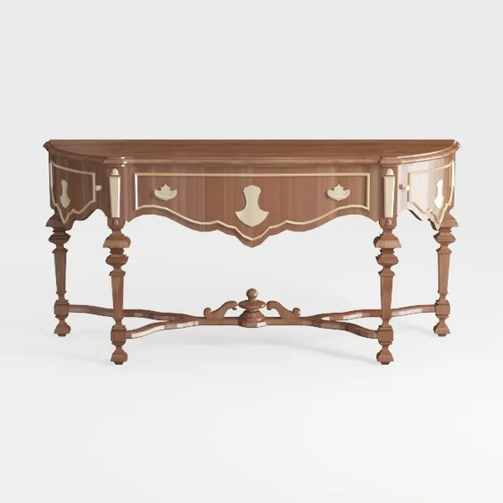 Generico Scrivania per Computer in Legno massello di Rovere - Tavolo da Studio Compatto per Ufficio Domestico, Piccoli Appartamenti, cassettiera Multifunzionale e Tavolo da tè (1000 mm x 500 mm x 750