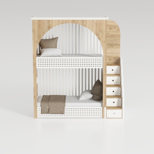 Storkcraft Next Santos Twin-Over-Twin 5-in-1 Conve